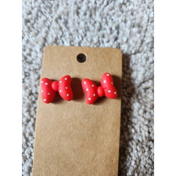 No Brand Jewelry - Minnie Mouse Earrings- 2 pair